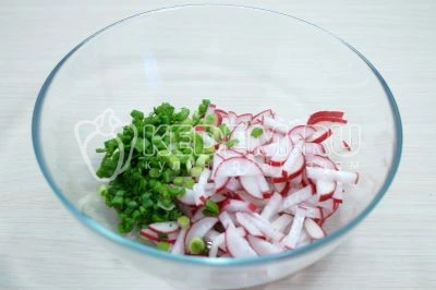 Салат И Зеленой Лук Рецепт Фото