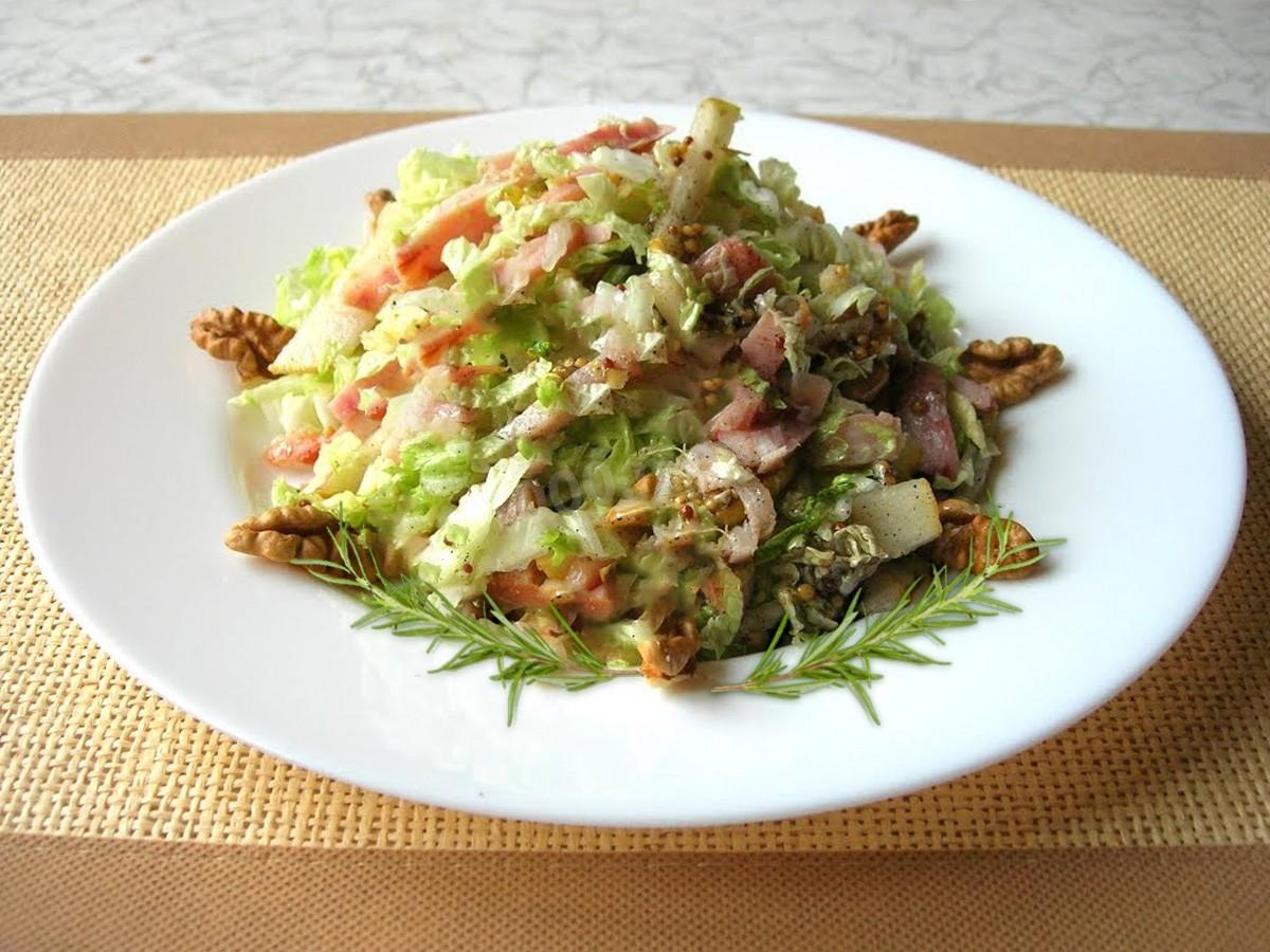 Праздничный салат «Красотка» (без майонеза)